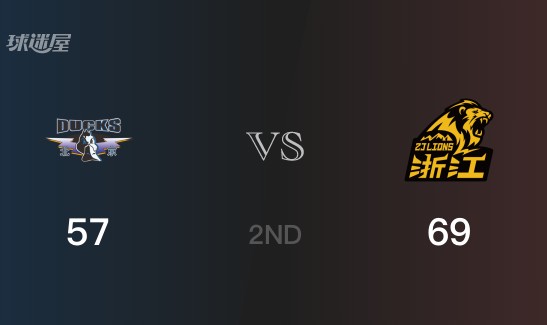 CBA季后赛：半场结束，广厦以69-57领先北京，农纳利11分2篮板