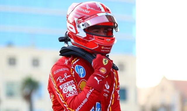 F1阿塞拜疆站勒克莱尔夺四连杆 维斯塔潘排名第六